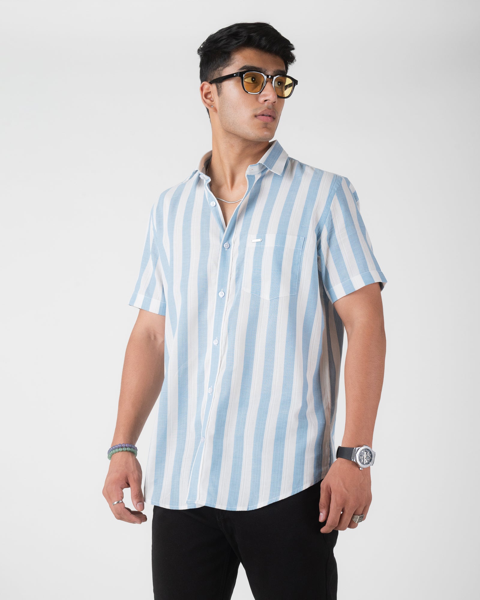 LIGHT BLUE CASUAL SHIRT