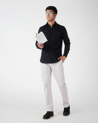 BLACK FORMAL SHIRT
