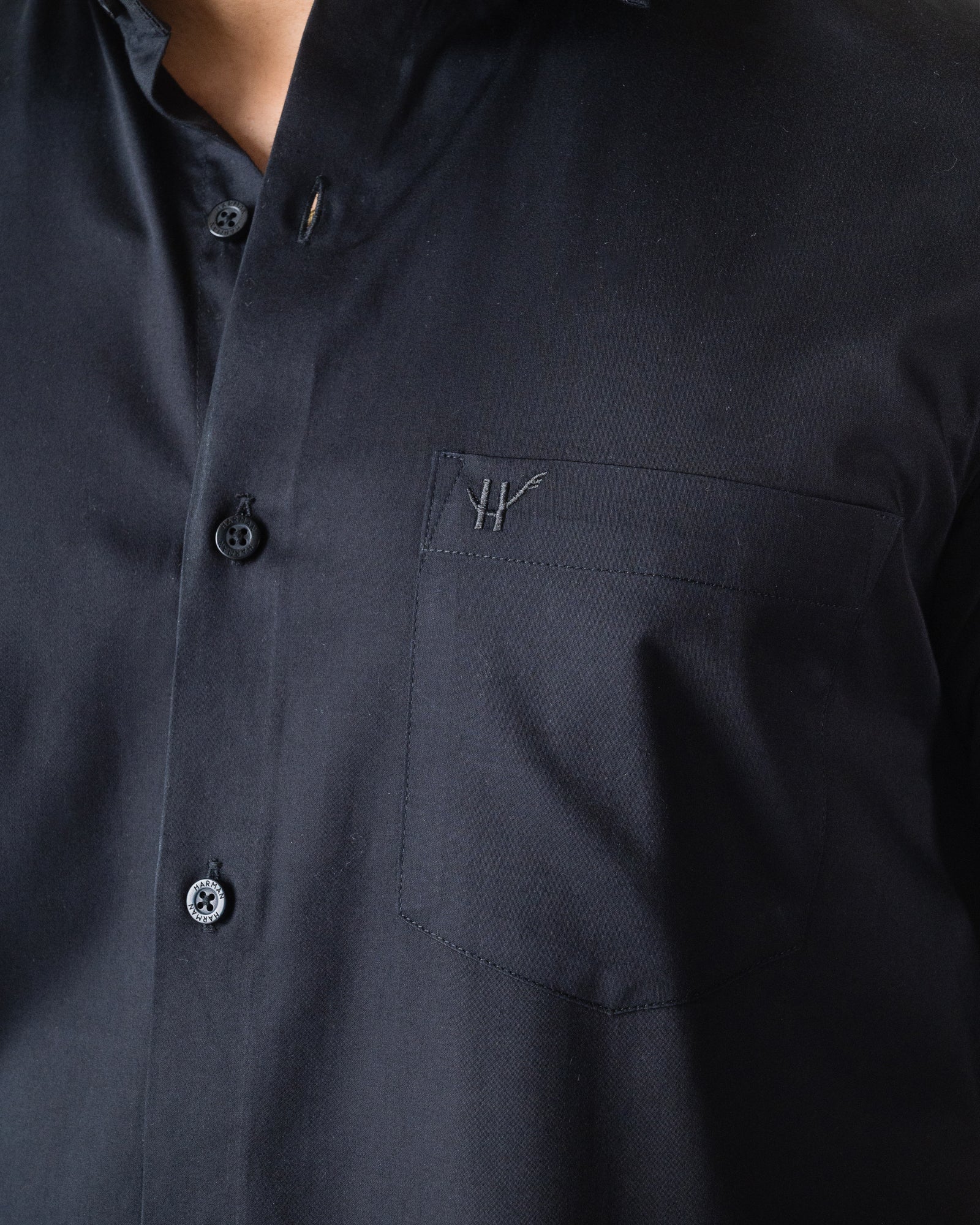 BLACK FORMAL SHIRT