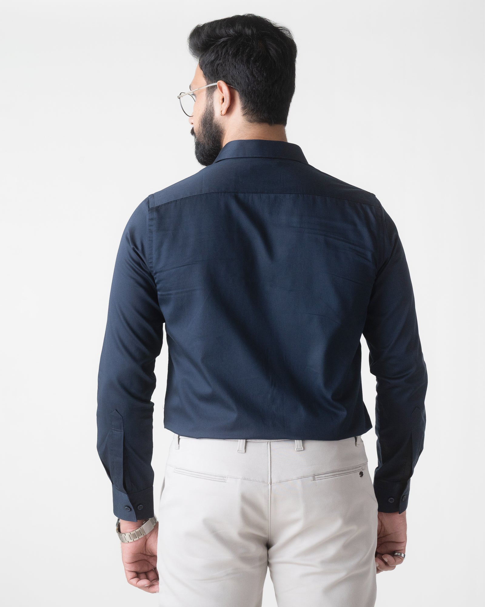 DARK NAVY FORMAL SHIRT