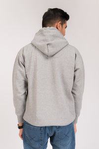 Grey Melange Hoodie