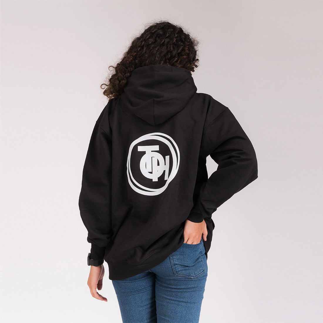 Jet Black Signature Hoodie for Her.