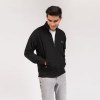 Jet Black Signature Zipper Jacket