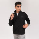 Jet Black Signature Zipper Jacket