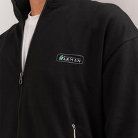 Jet Black Signature Zipper Jacket