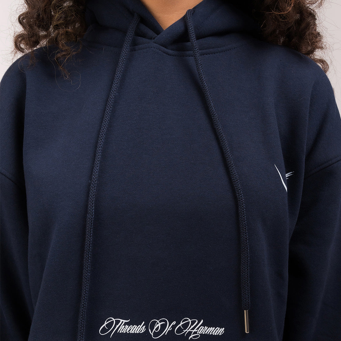 Navy Blue Signature Hoodie for Her