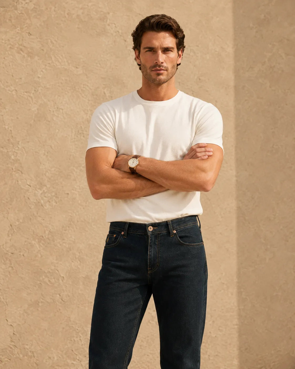 Washed Green Jeans