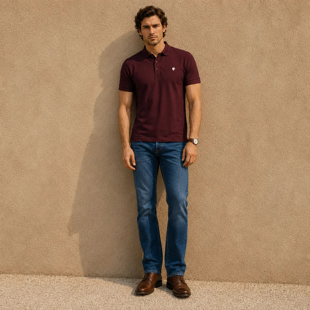 Wine - Men's Polo T-Shirt
