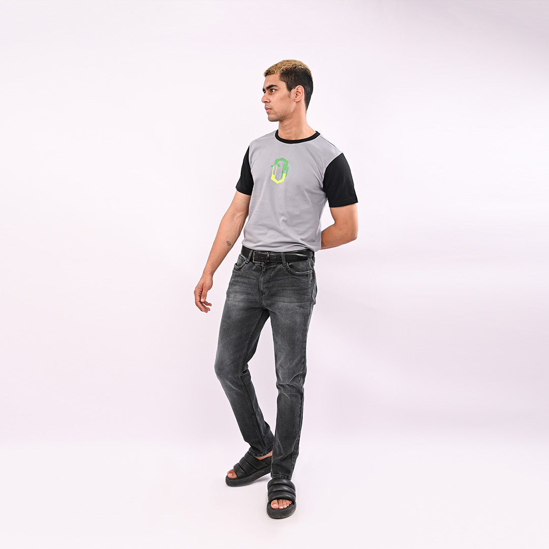 Greyish Regular Fit T-Shirt