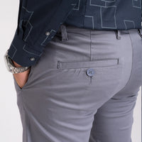 Light Grey 4 Pocket Trouser