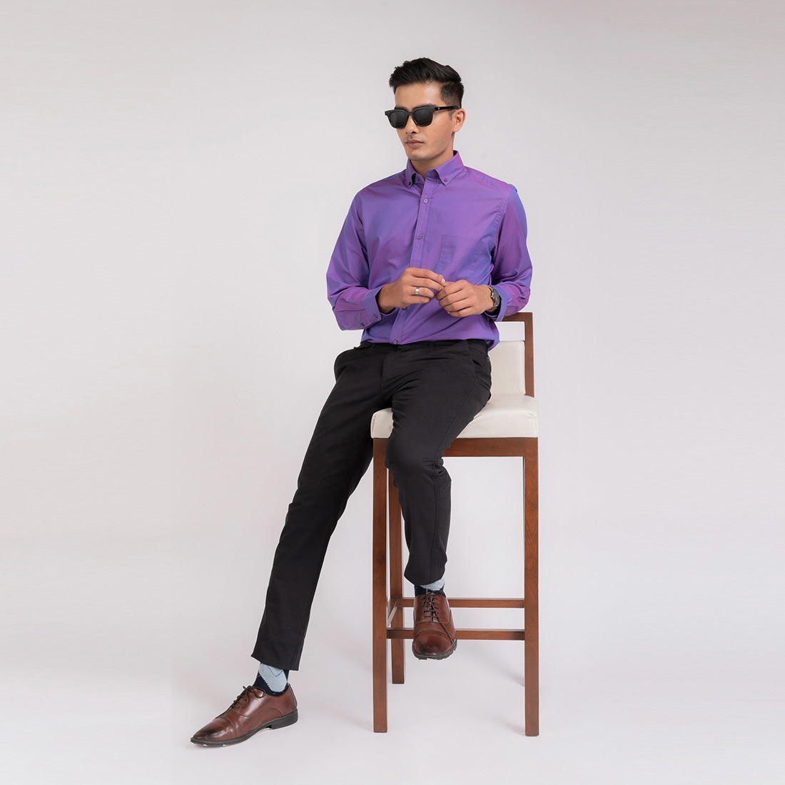 Violet Regular Fit Shirt