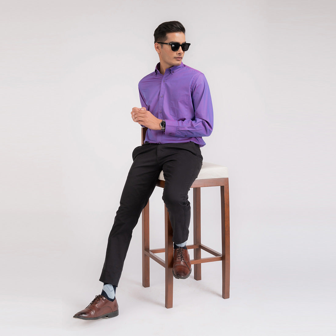 Violet Regular Fit Shirt