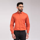 Rust Regular Fit Shirt
