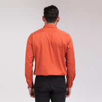 Rust Regular Fit Shirt