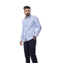 Solid Blue Classic Slim Fit Shirt