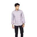 Grey Stripes Slim Fit Shirt