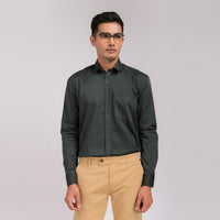 Pine Green Regular Fit Shirt