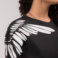 Black Wings Regular Fit T-Shirt