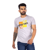 Grey Crafted Regular Fit T-Shirt