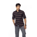 Black Stripes Slim Fit Shirt