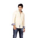 Light Yellow  Slim Fit Shirt