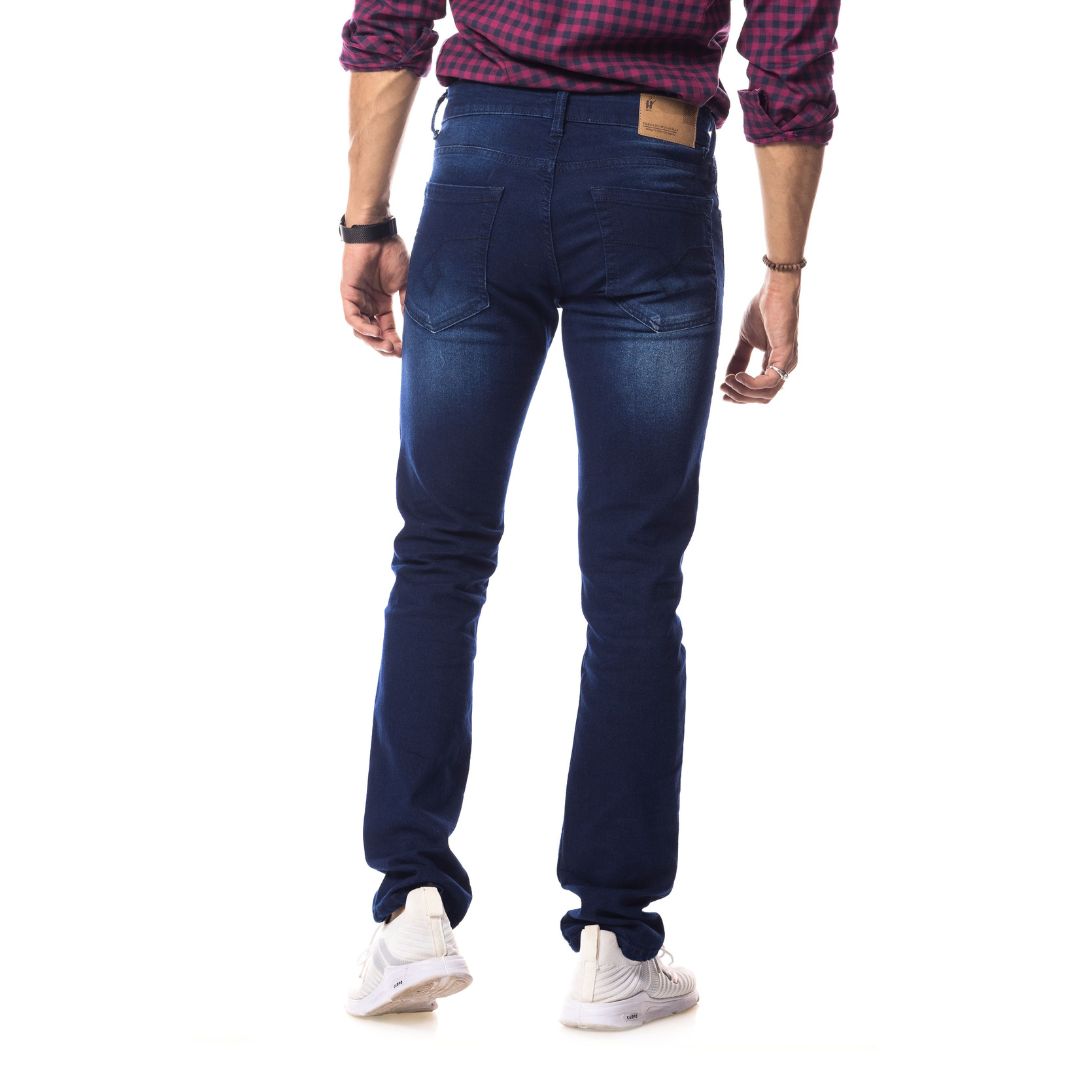 Indigo Blue Slim Denim