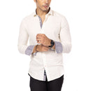 Creme Slim Fit Shirt