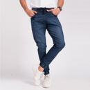 Indigo Blue Regular Fit Denim Joggers